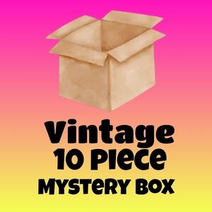Vintage 10 Piece Mystery Box - Mixed Sizes - A/B Condition